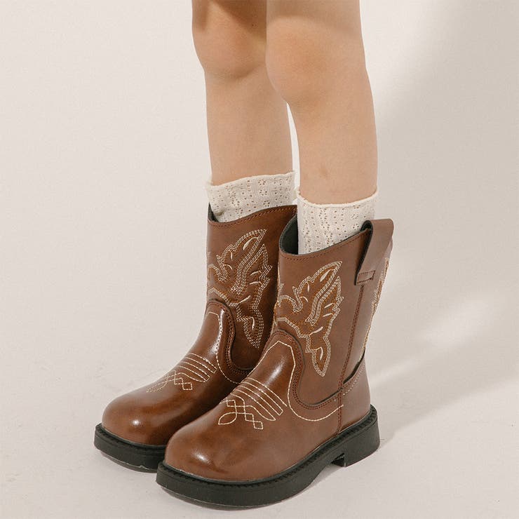 ウエスタンショートブーツ[品番：VINK0002961]｜URBAN CHERRY