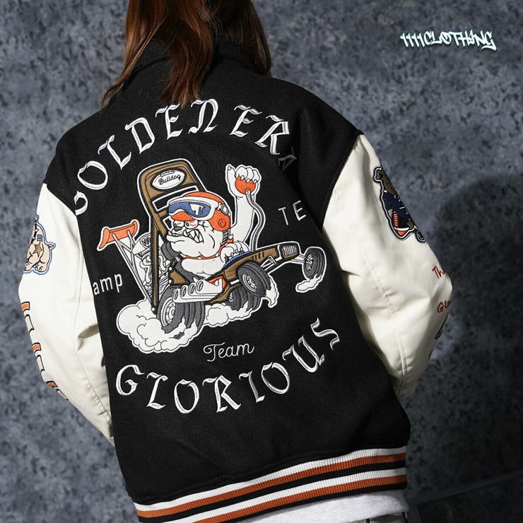 スタジャン レディース ビッグシルエット[品番：OCGW0003979]｜ONE 4