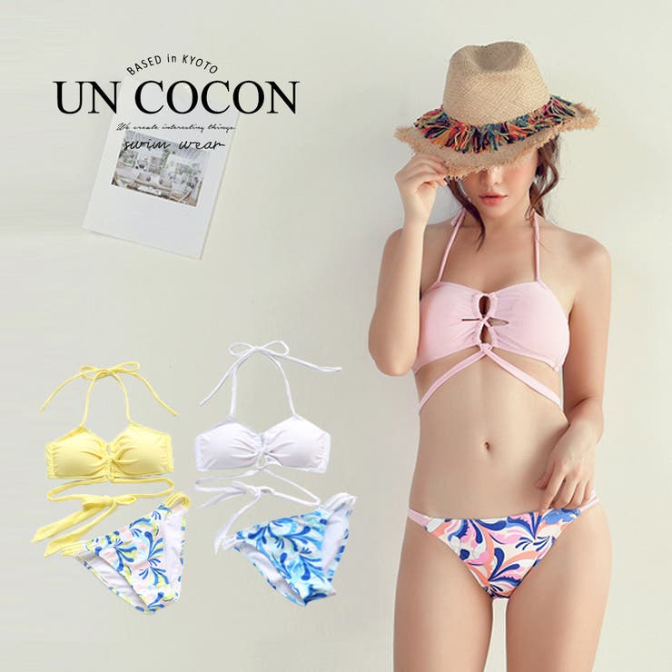 水着 ビキニ セパレート 2点セット レディース 水着[品番