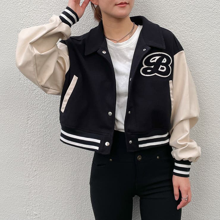 ショート丈スタジャン[品番：GORW0008405]｜GORGE （ゴージ）の