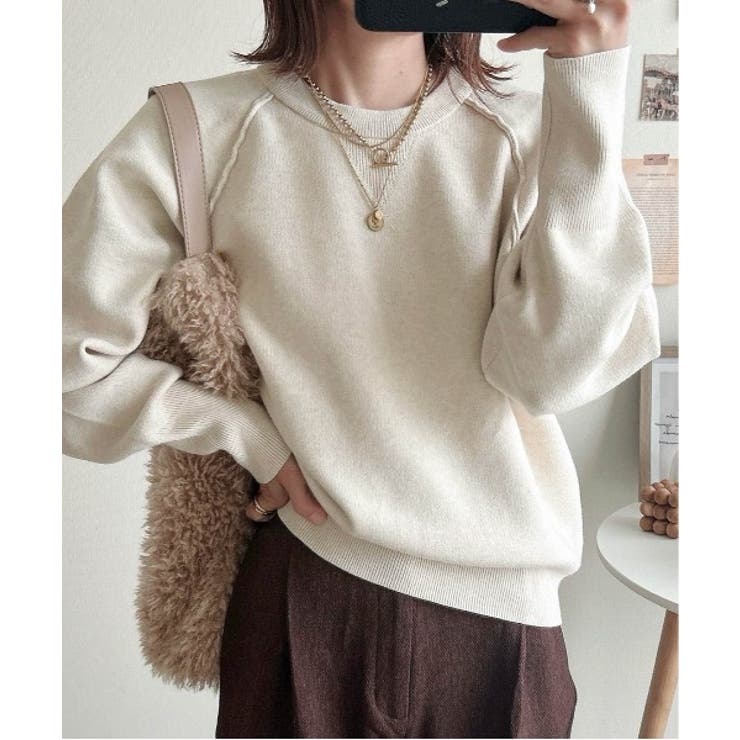 機能付！スウェットライクニット[品番：RANW0000019]｜RANAN（ラナン