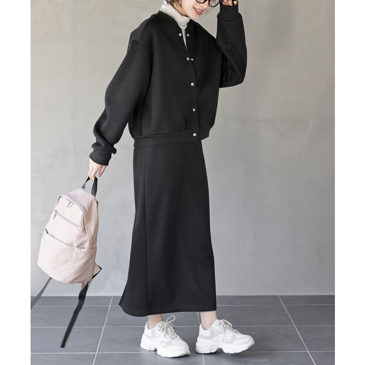 ブルゾン×セミタイトスカートセットアップ[品番：RPSW0003400]｜rps