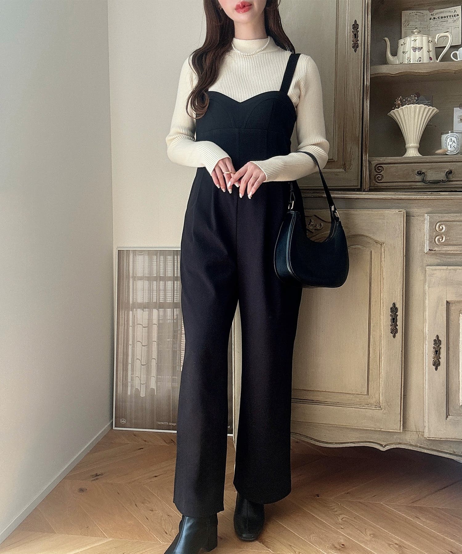 Meiru ビスチェデザインサロペット[品番：AMTW0011453]｜JUNOAH