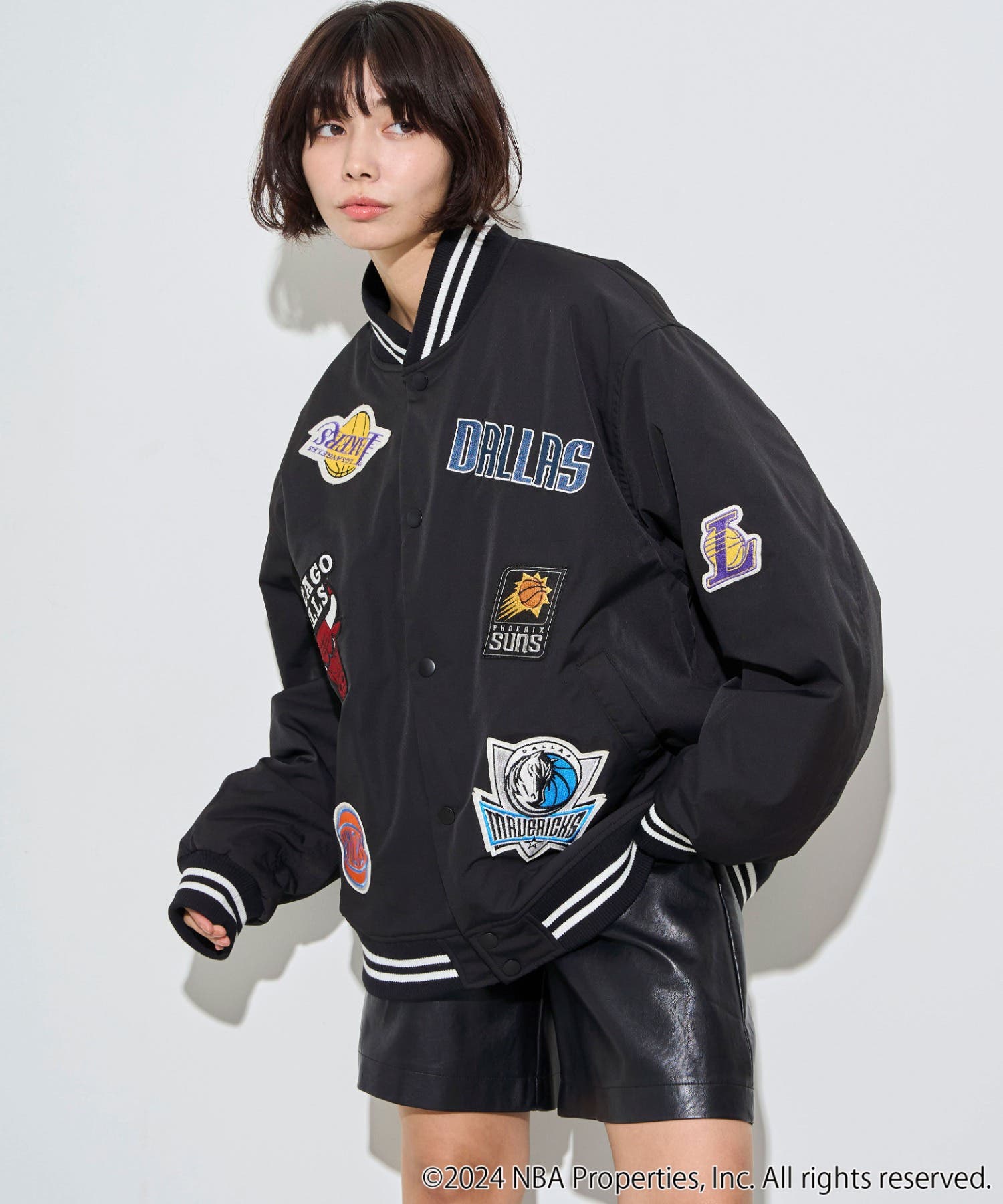 別注NBAワッペンスタジャン[品番：WG010092743]｜WEGO【MEN