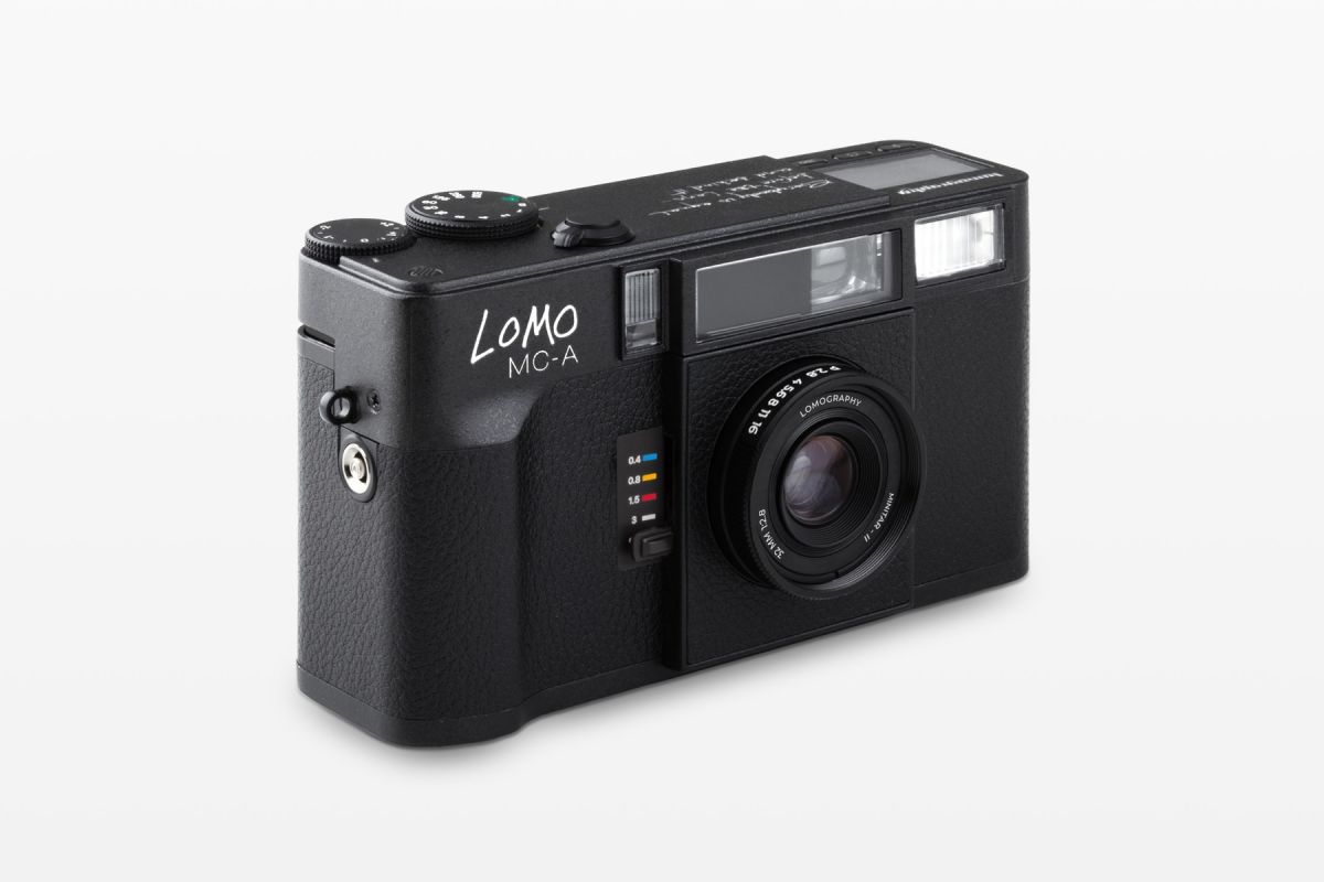 Lomo MC-A 35 mm Film Camera Black – Lomography