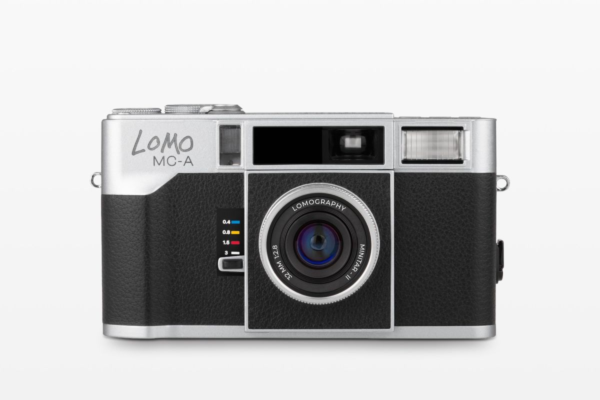 Lomo MC-A 35 mm Film Camera Silver – Lomography