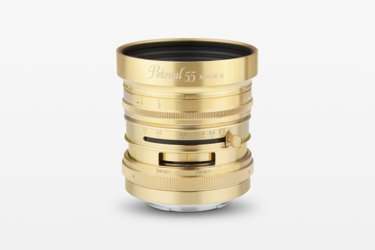 New Petzval 55 mm f/1.7 MKII 真鍮ゴールド Canon RFマウント