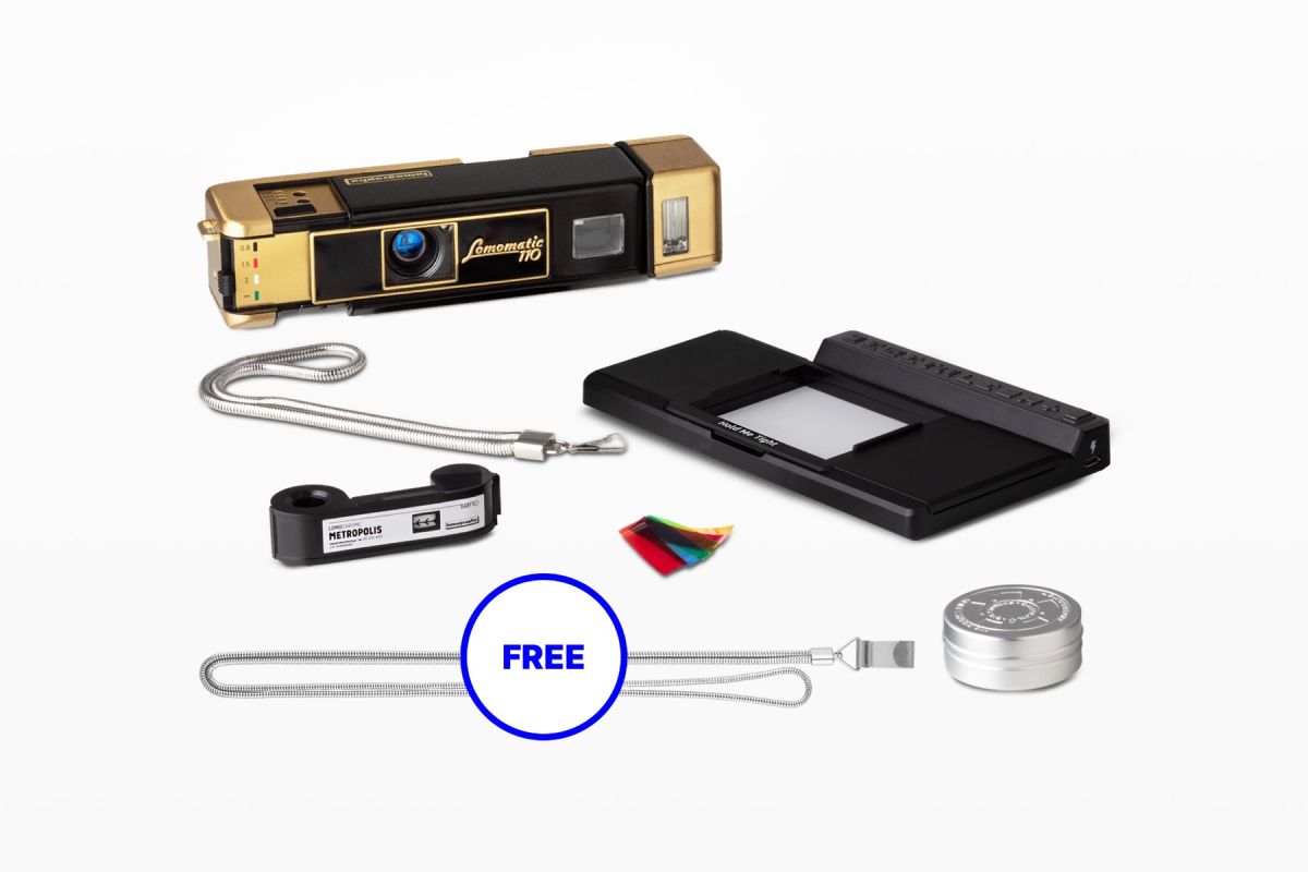 Lomomatic 110 Camera & Flash All you need Bundle – Lomography
