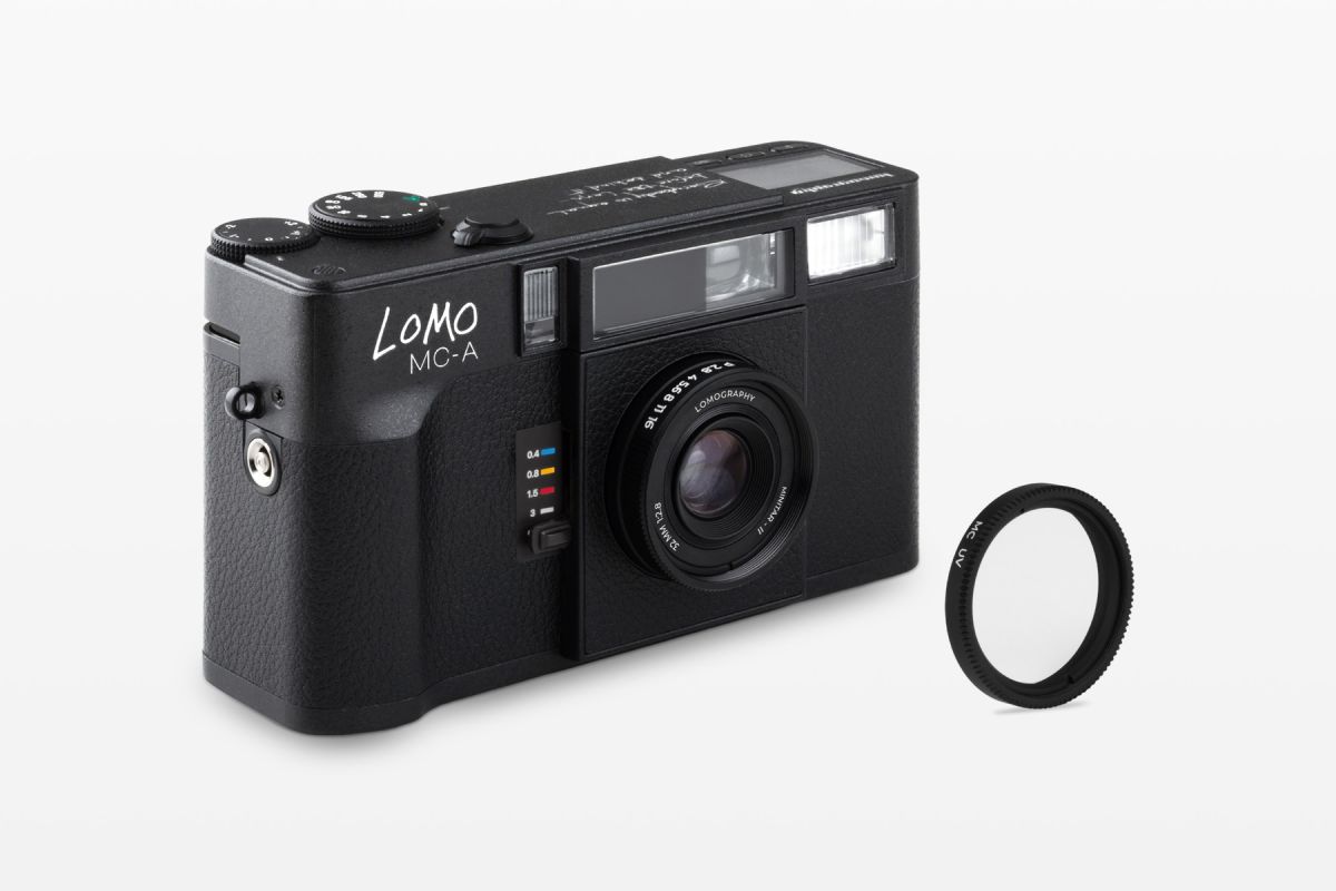 Lomo MC-A 35 mm Film Camera Black – Lomography