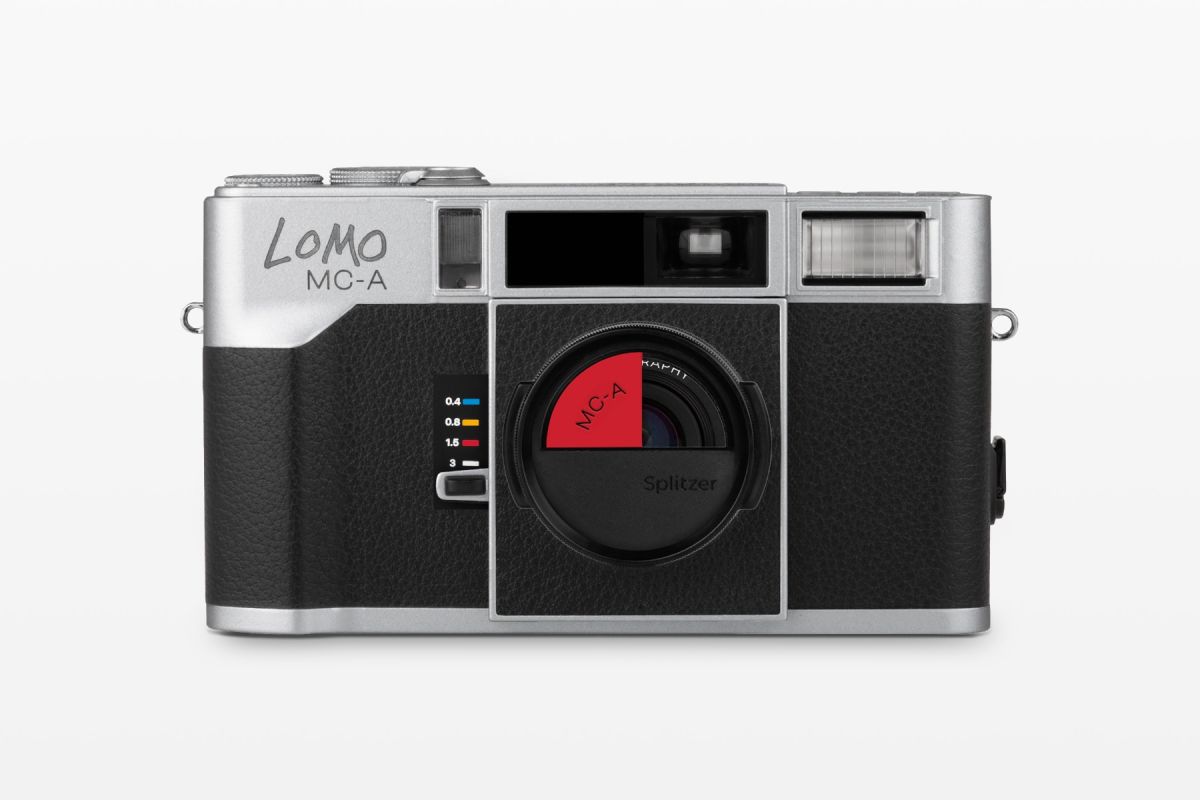 Lomo MC-A 35 mm Film Camera Silver – Lomography