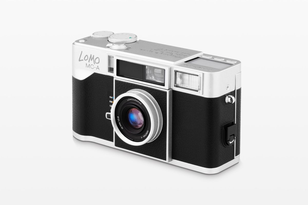 Lomo MC-A 35 mm Film Camera Silver – Lomography
