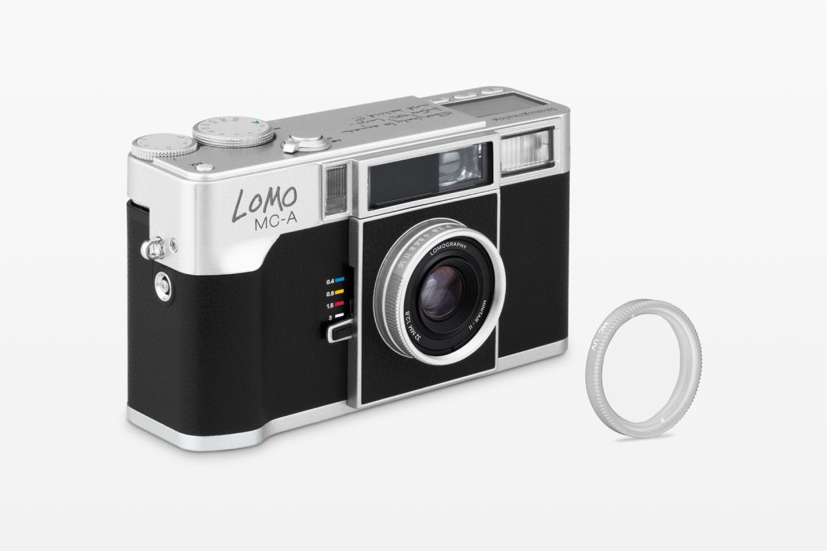 Lomo MC-A 35 mm Film Camera Silver – Lomography