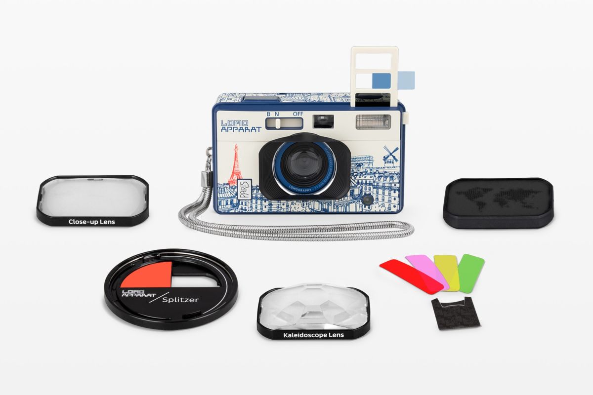 LomoApparat 21 mm Wide-angle Camera Paris Edition – Lomography