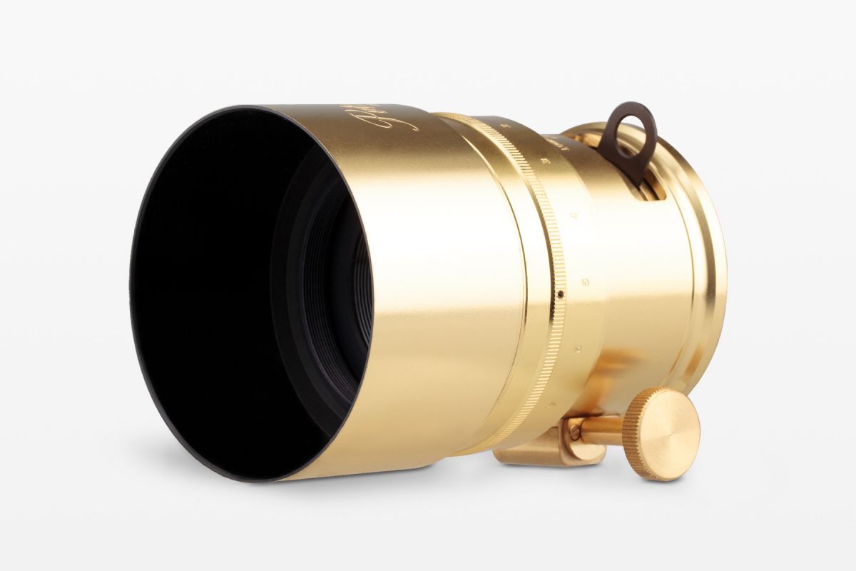 New Petzval 58 ボケコントロール 真鍮ゴールド Canon EFマウント
