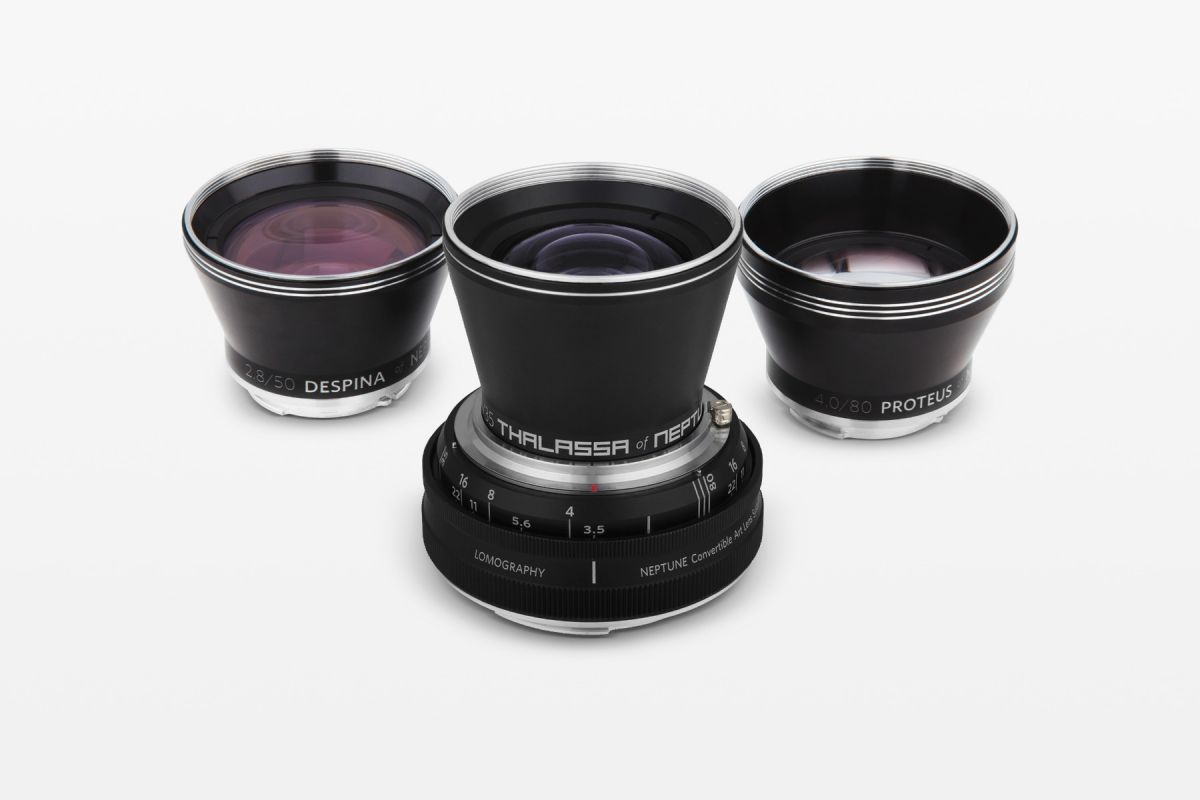 Neptune Convertible Art Lens System Black Canon EF – Lomography