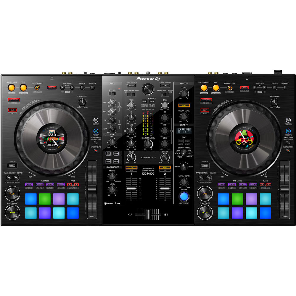Pioneer DJ DDJ-800 2-Channel Dj Controller with Integrated Mixer