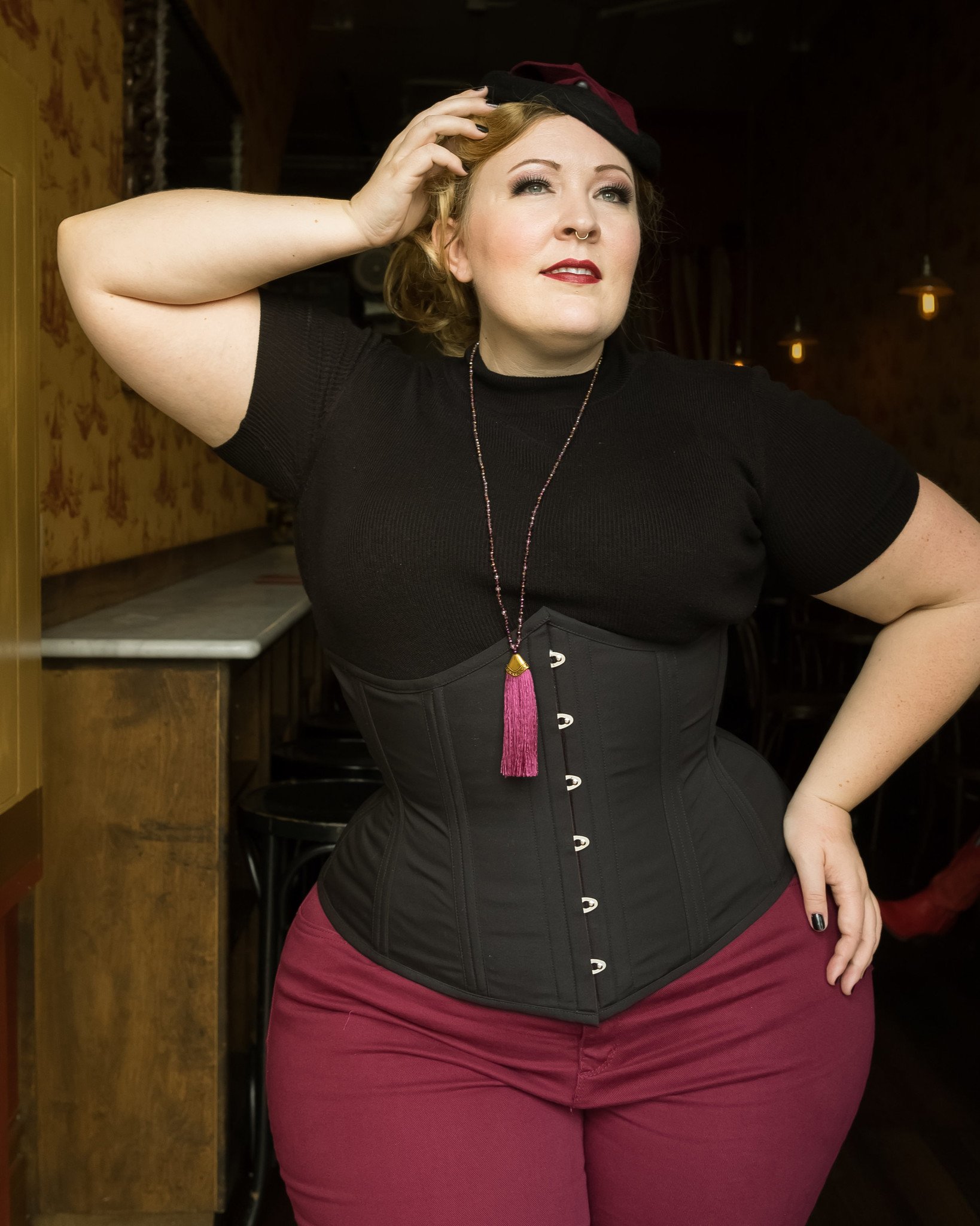 Signature Cupid Underbust Corset - Dark Garden Unique Corsetry, Inc.