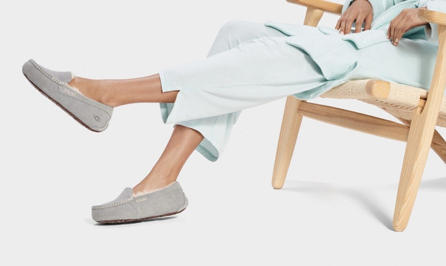 UGG Women's Ansley Light Grey - Continental Shoes