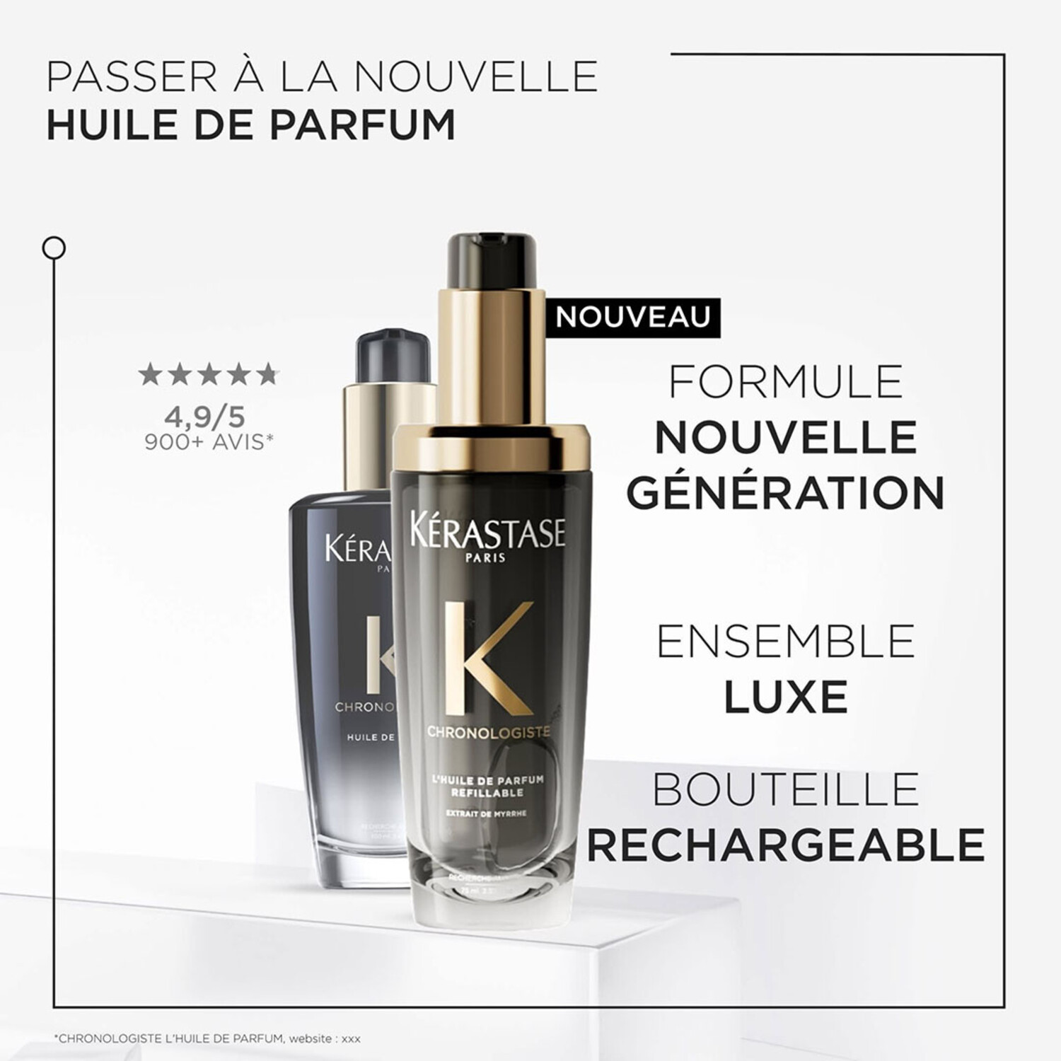 Kérastase Chronologiste Refillable Hair Fragrance Oil - Industria