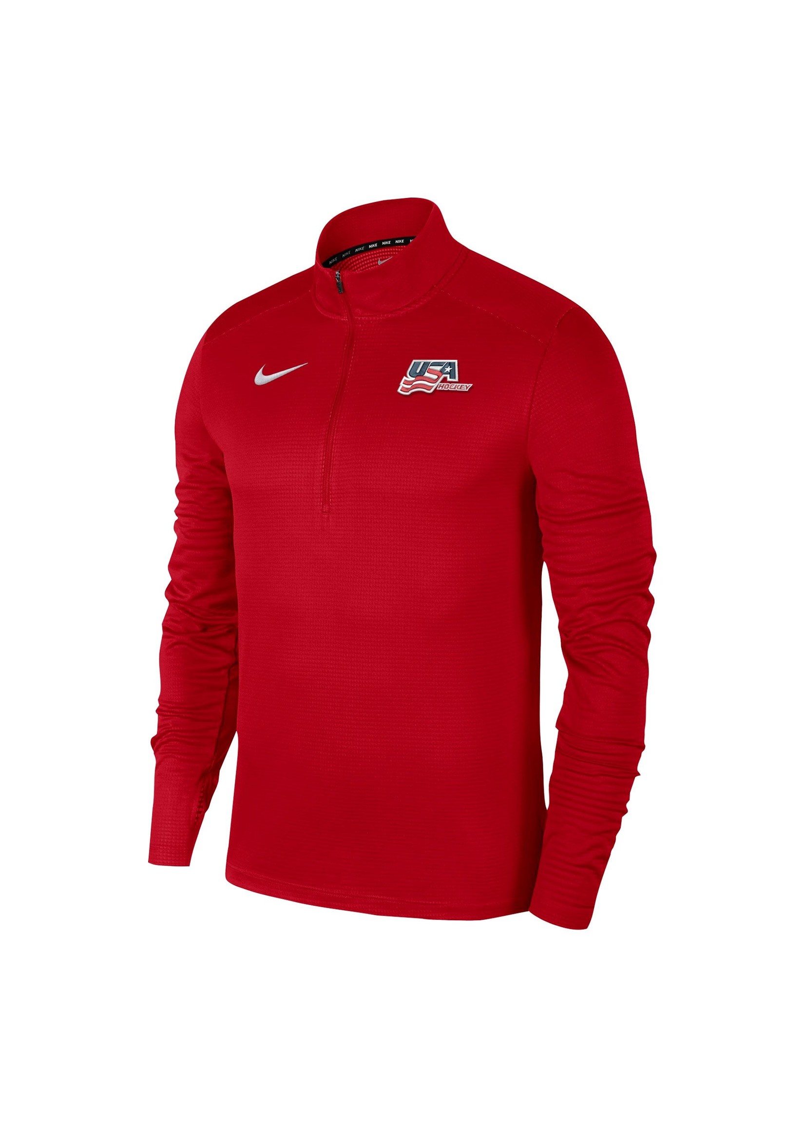USA Hockey Nike Pacer 1/4 Zip Long Sleeve - Mike Eruzione Team Shop