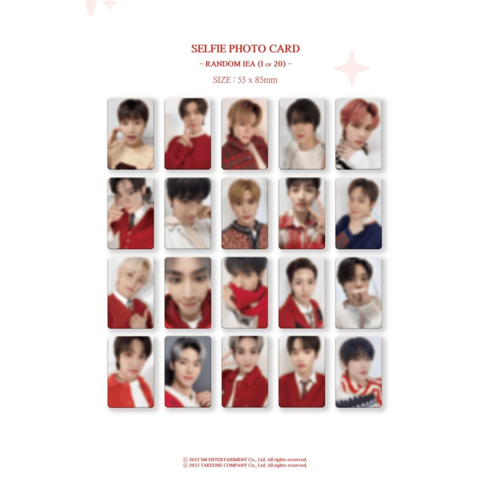 NCT - NCT ZONE COUPON CARD CHRISTMAS ver. - K-Town