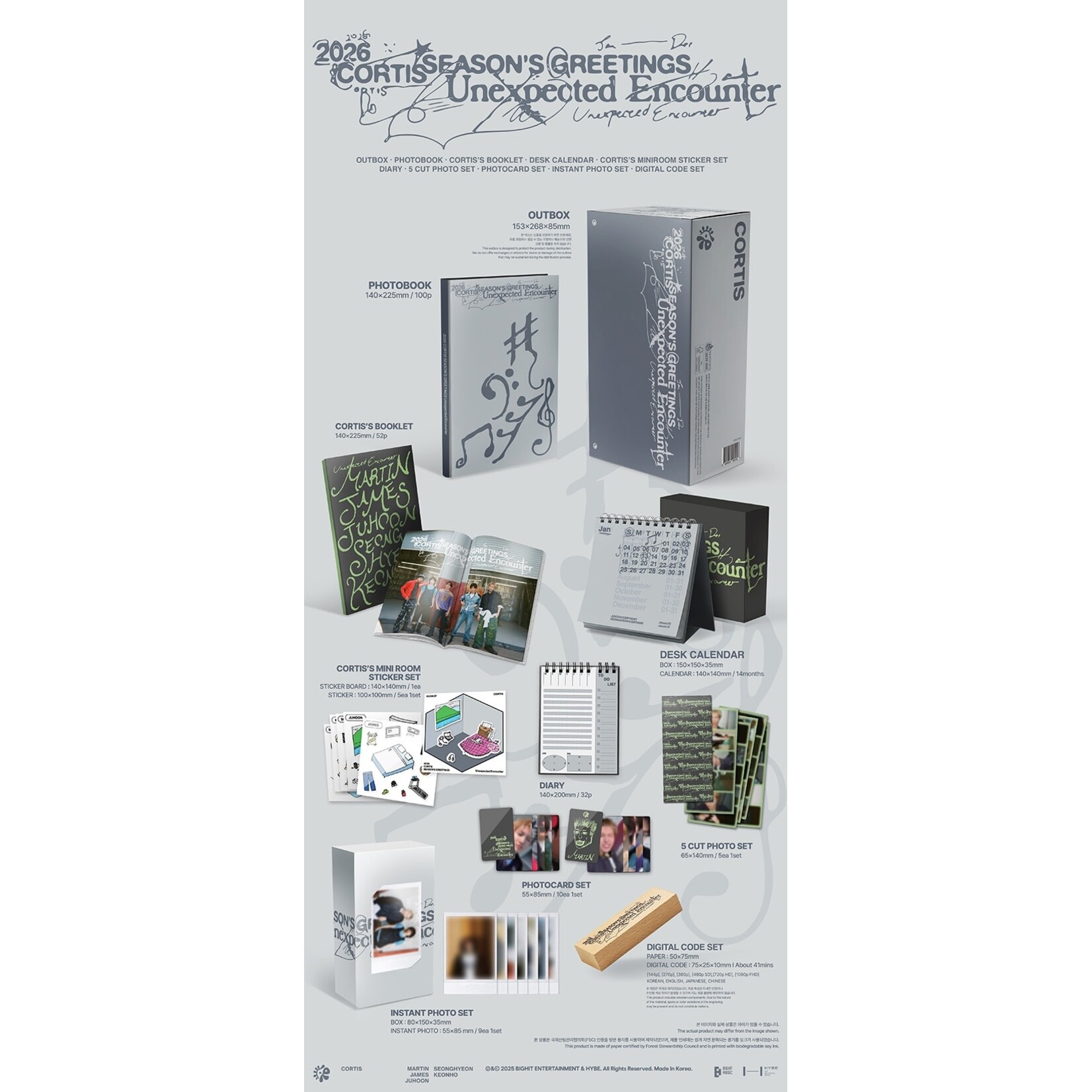 CORTIS - 2026 SEASON'S GREETINGS - K-Town