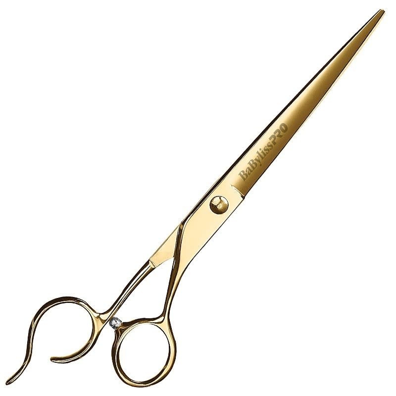 BabylissPro - Gold titanium scissors 8'' - Entrepôt de la Coiffure