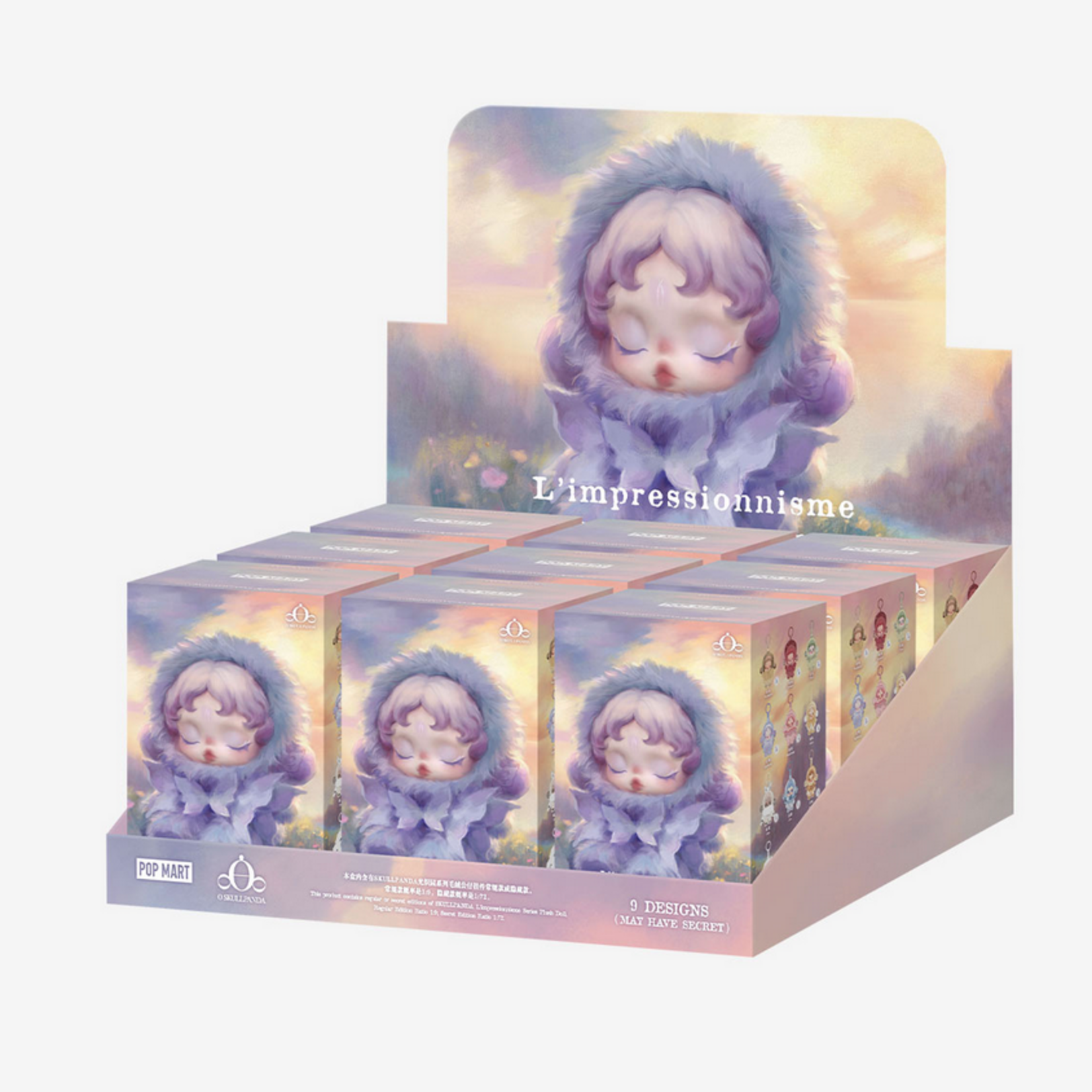 SKULLPANDA L'impressionnisme Series Plush Doll - The Shoe Attic