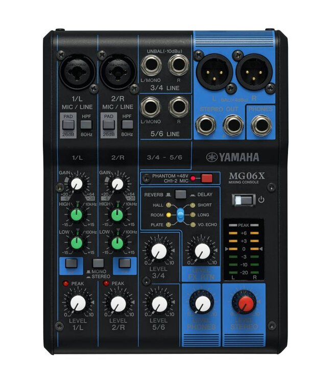 Yamaha Yamaha MG06X Mixing Console - Sims Music
