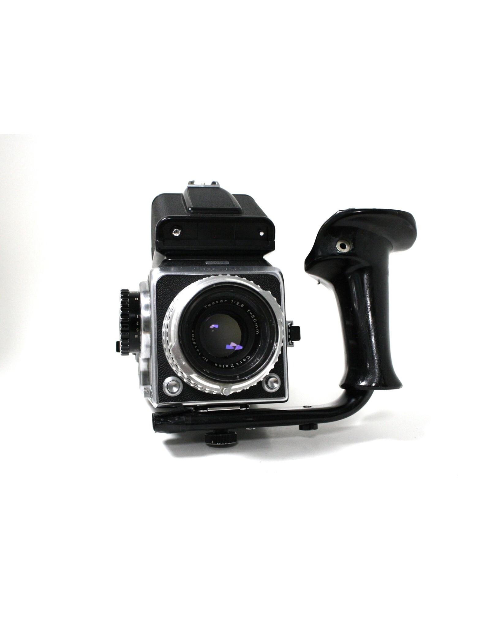 Hasselblad 1000F Chrome SLR Camera Zeiss Tessar 2.8/80mm lens with
