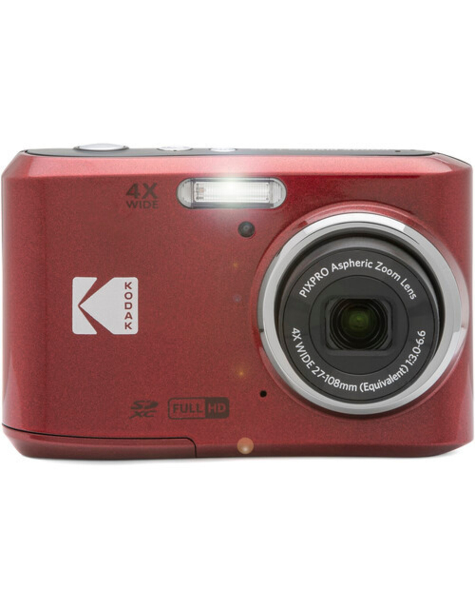 Kodak Pixpro FZ45 Digital Camera (Red) - Camera Concepts