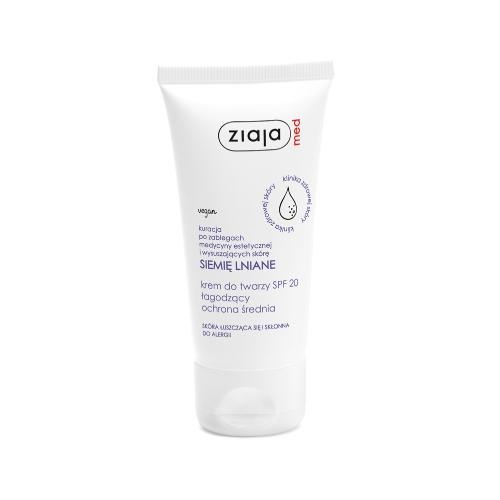 ZIAJA MED Linseed Face Cream With SPF 20 Soothing Filter 50ml