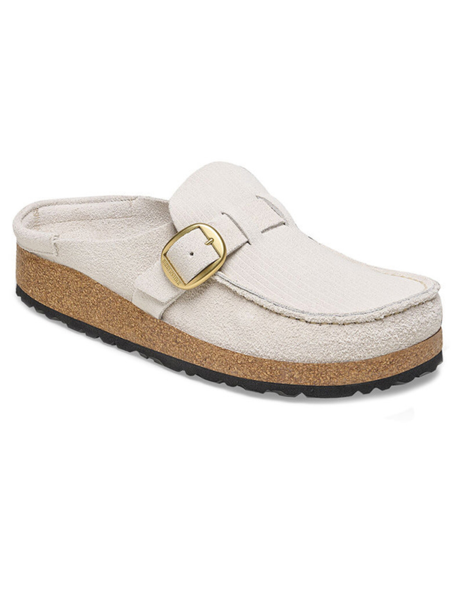 BIRKENSTOCK Buckley Suede Corduroy Antique White N 1025232