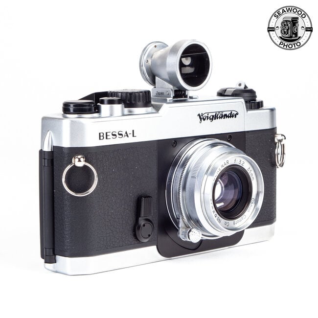 Voigtlander Bessa-L w/ 35mm Canon Serenar and Finder EXCELLENT