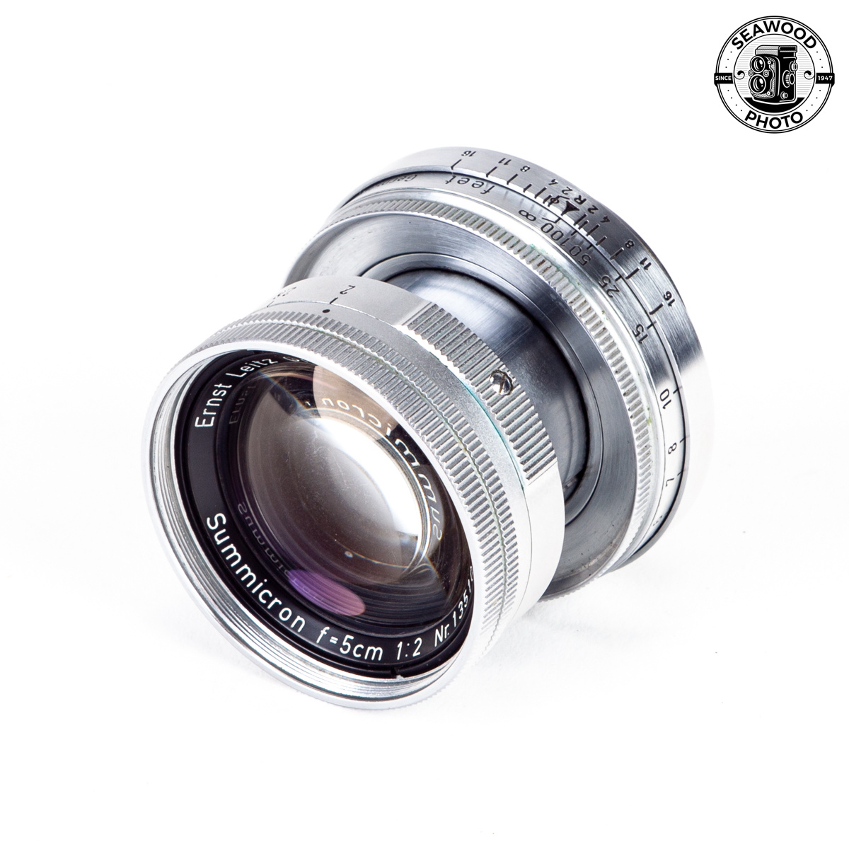 Leica Summicron 50mm f2 LTM GOOD- - Seawood Photo