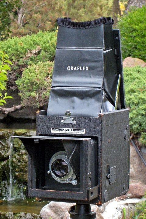 Super D Graflex 大判カメラ 自動露出機能付き Graflex Series D