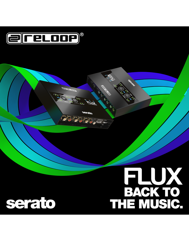 PRE-ORDER* Reloop Flux 6x6 In/Out USB-C DVS Interface for Serato