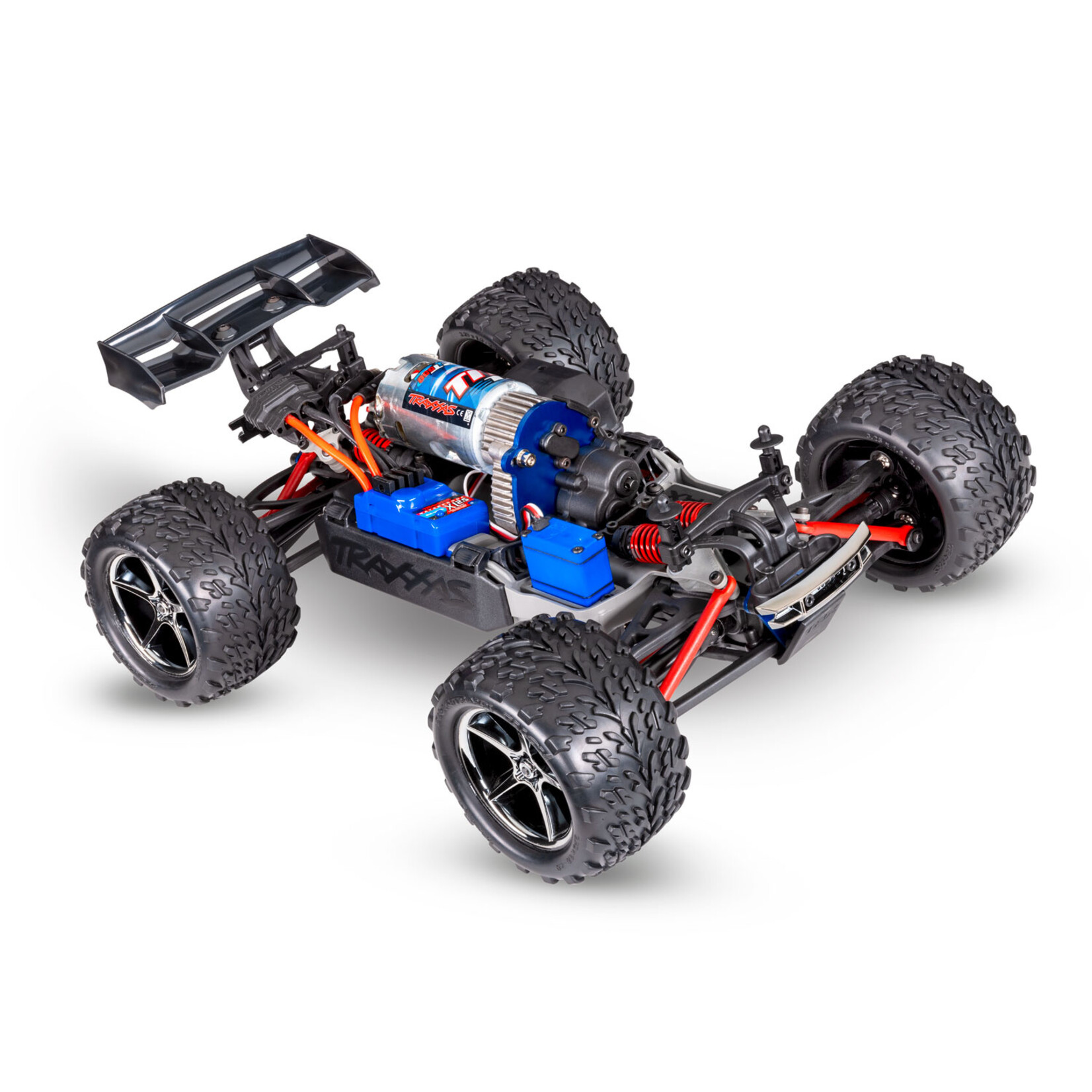Traxxas 1/16 E-Revo RTR Car With USB-C Charger - Blue - Hub Hobby