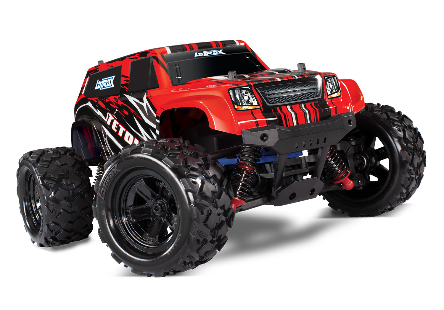 Traxxas 76054-5 - 1/18 LaTrax Teton 4WD RTR Monster Truck - Red