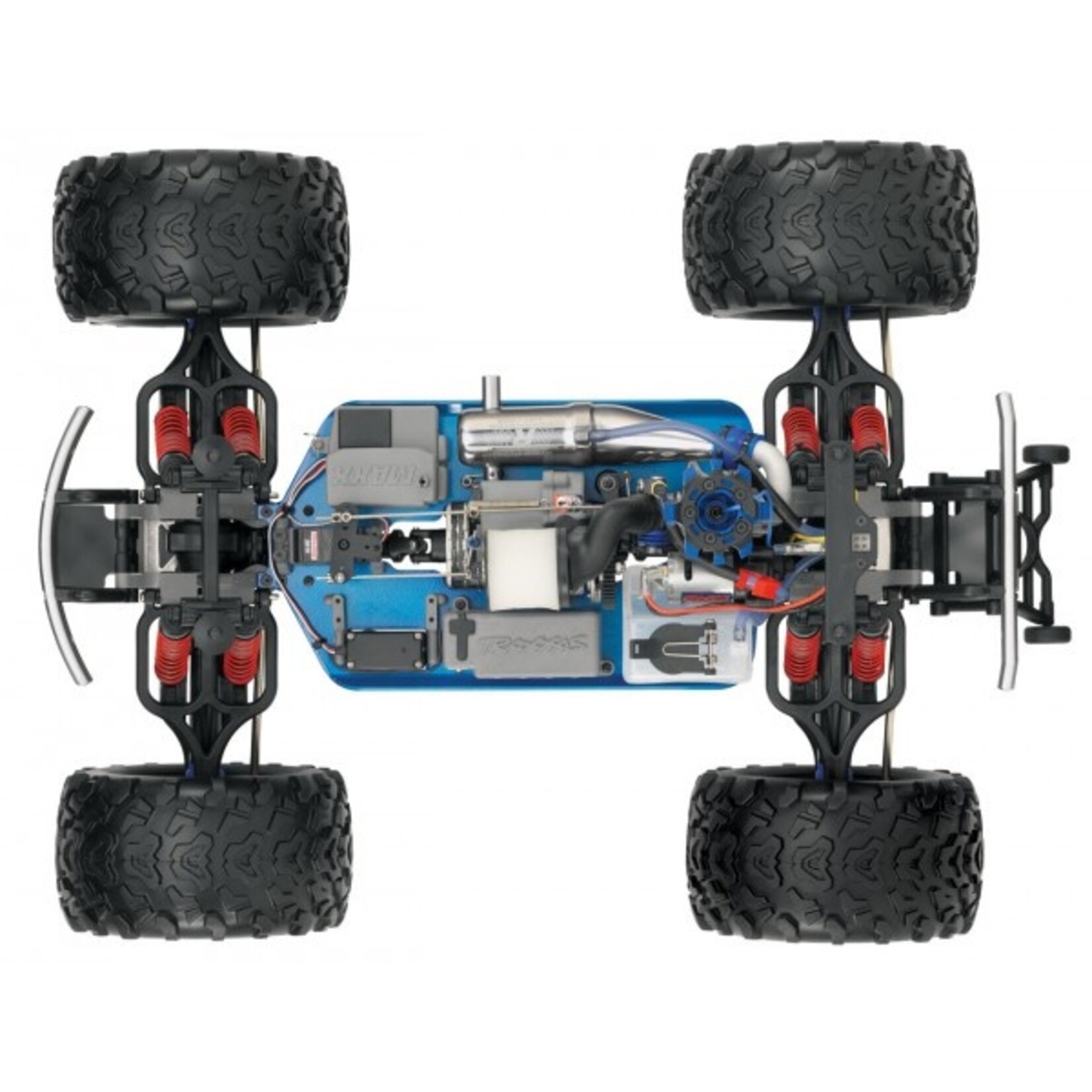1/10 T-Maxx 3.3 Nitro 4x4 Nitro Monster Truck with TSM - Blue