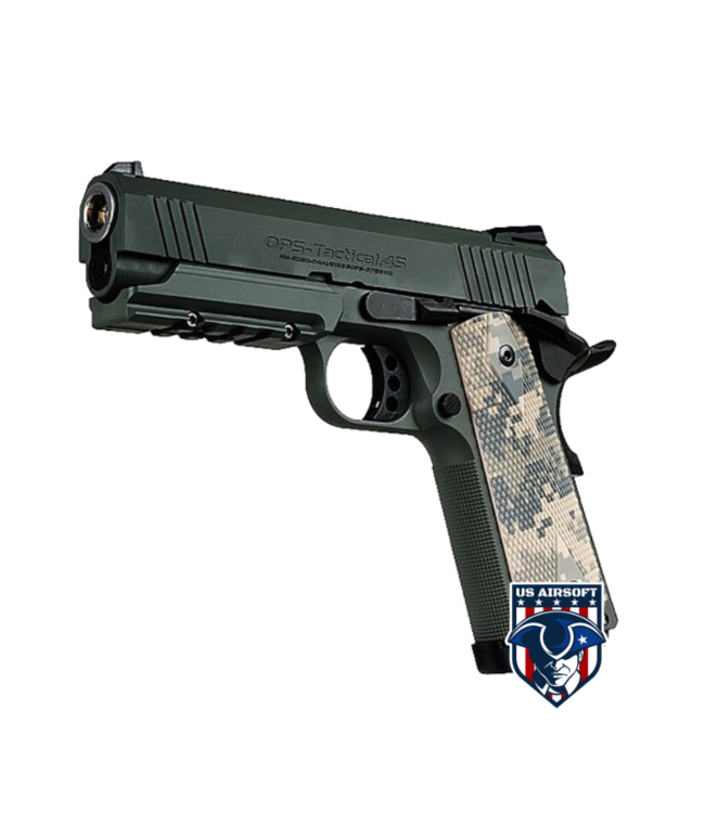 Tokyo Marui 4.3 Foliage Warrior 1911 Gas Blowback Airsoft Pistol