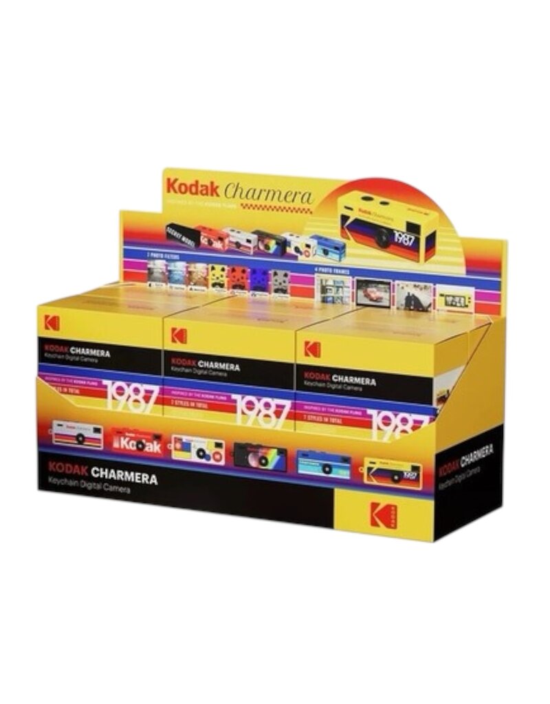 6 Pack of Kodak Charmera Keychain Digital Camera Full Set - Tuttle