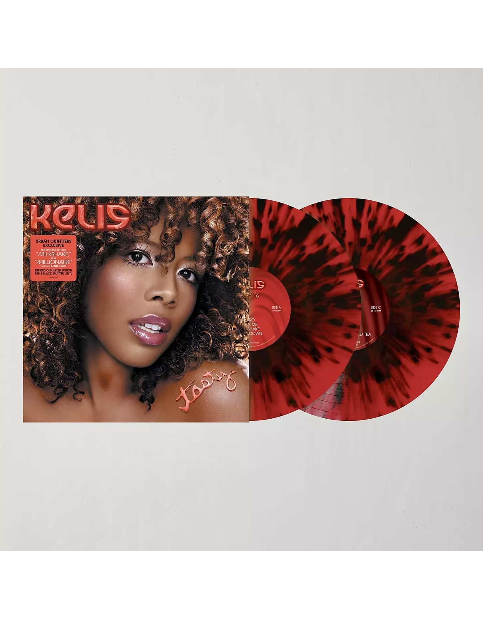 Kelis - Tasty (20th Anniversary) [Red and Black Splatter Vinyl