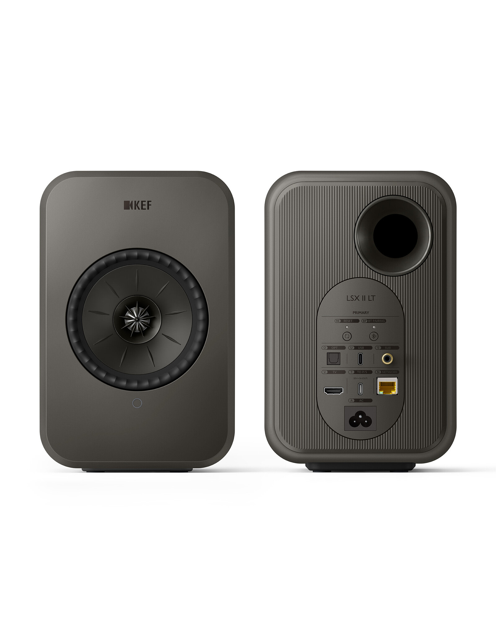 KEF LSX II LT Wireless Bookshelf Speakers - Hawthorne Stereo