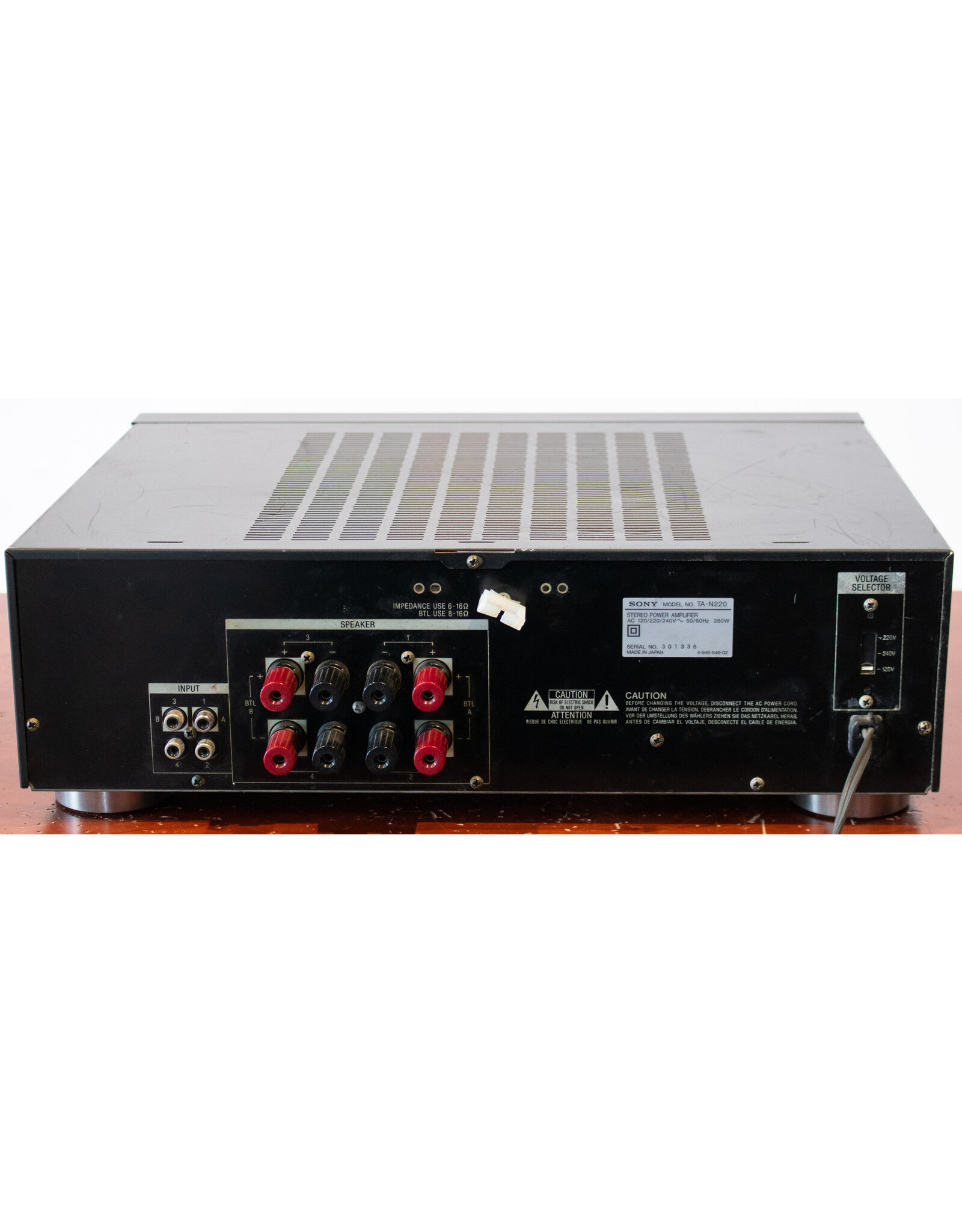 Sony TA-N220 Power Amp USED - Hawthorne Stereo