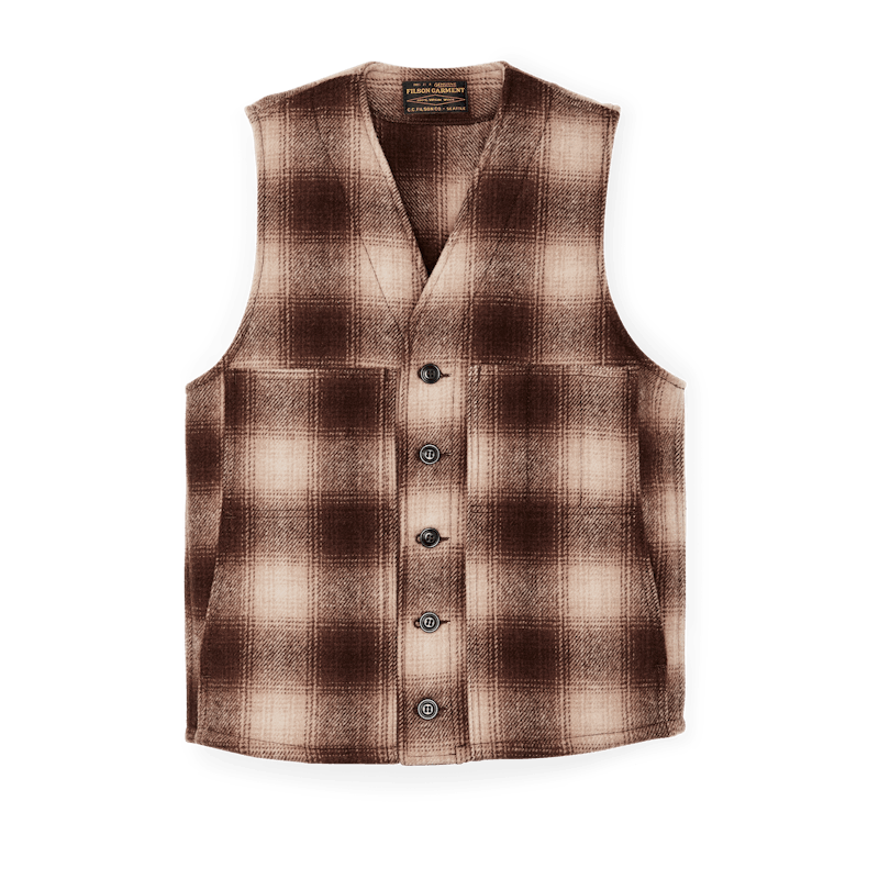 Filson No. 20266328 Mackinaw Wool Vest - Hewlett & Dunn