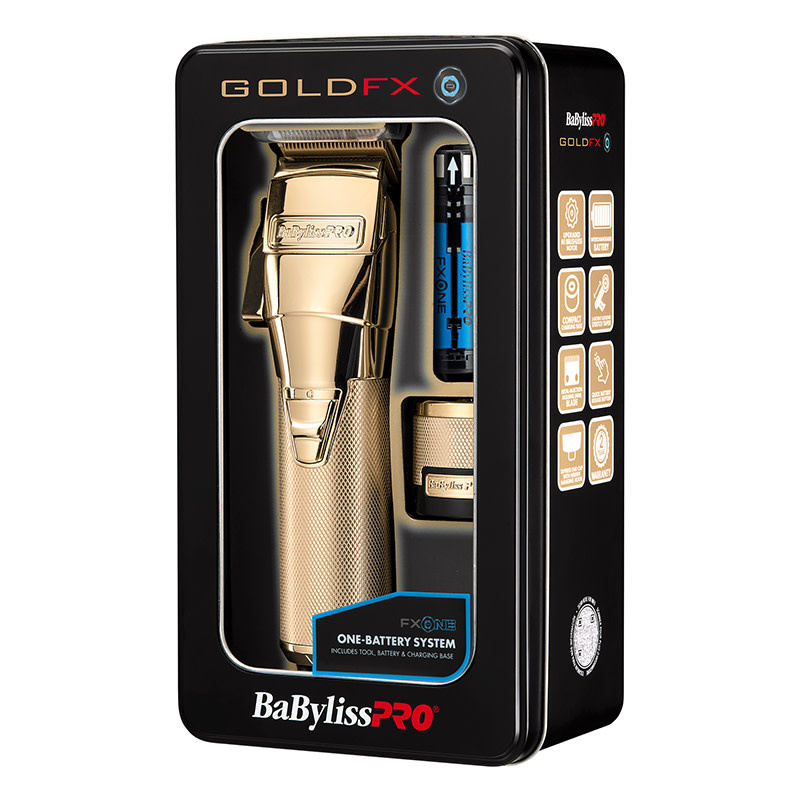 BaBylissPRO FXONE GoldFX Adjustable Blade Clipper FX899G - Beauty