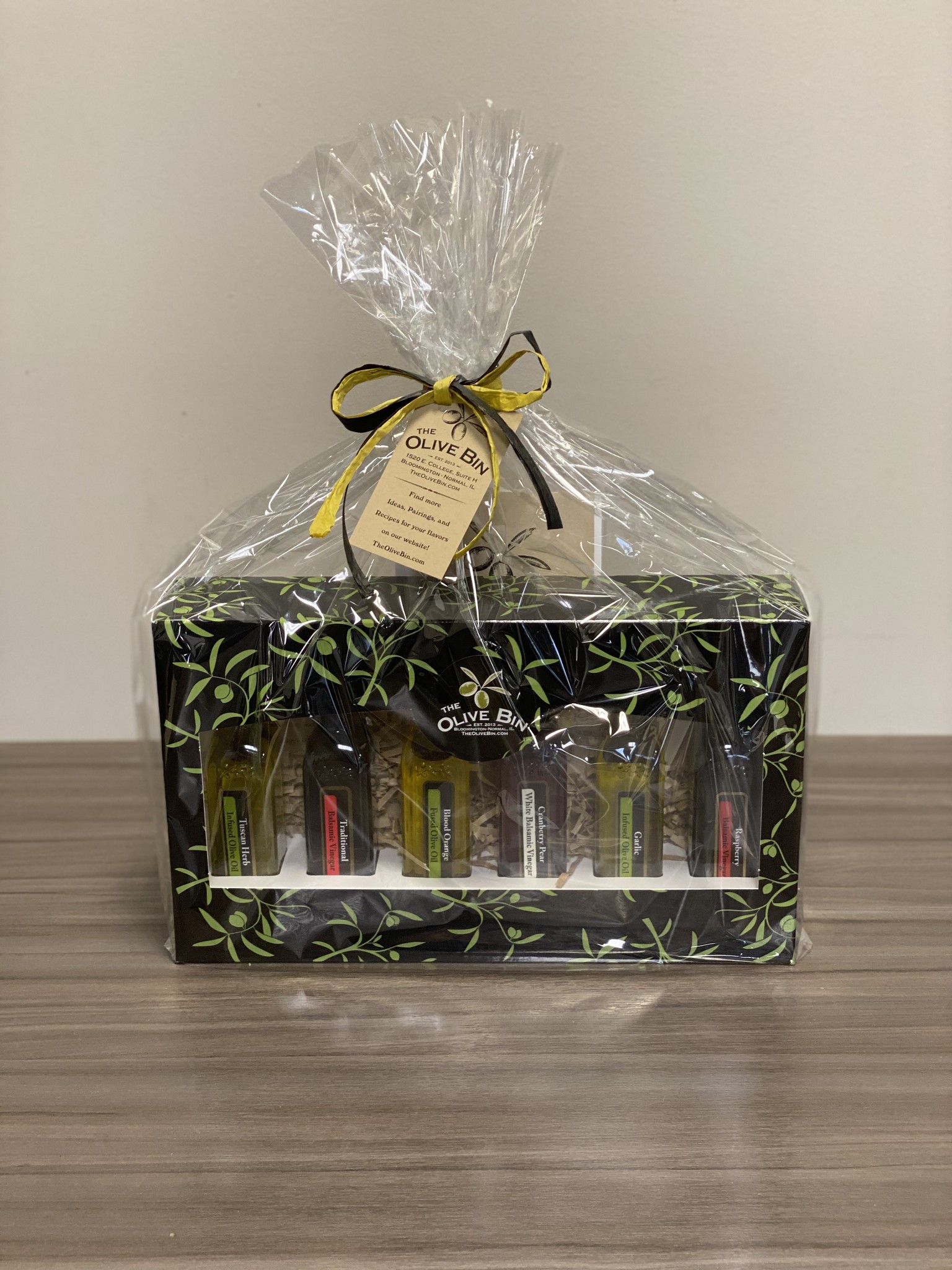 The Olive Bin's 6 Pack Sampler - WRAPPED - The Olive Bin