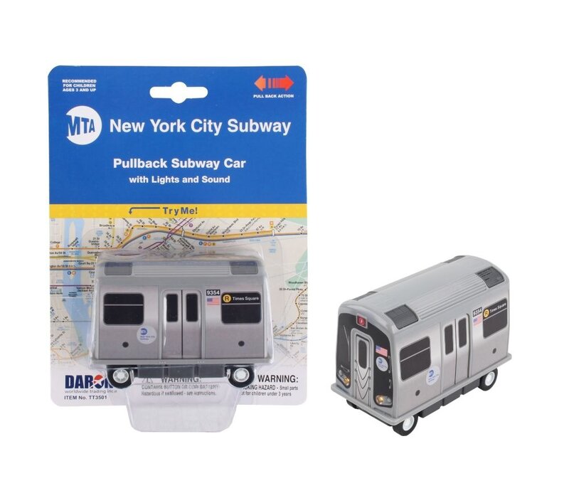 NYC Subway Pullback - Tiddlywinks Toys And Games