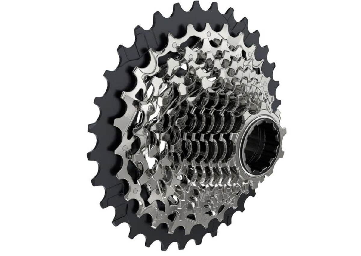 SRAM Force AXS XG-1270 Cassette - 12-Speed, 10-33t, Silver, For